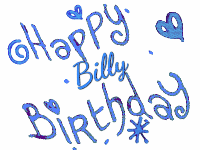 Happy Birthday Billy GIF 131