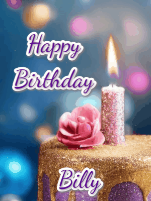 Happy Birthday Billy GIF 79