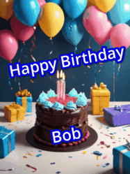 Happy Birthday Bob GIF