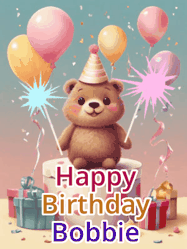 Happy Birthday Bobbie GIF