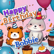 Happy Birthday Bobbie GIF
