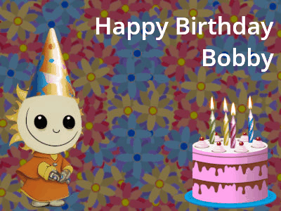 Happy Birthday Bobby GIF 116