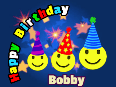 Happy Birthday Bobby GIF 2