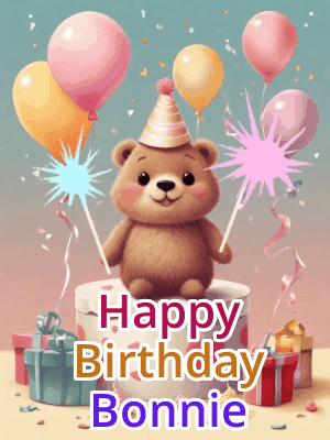 Happy Birthday Bonnie GIF 106