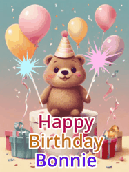 Happy Birthday Bonnie GIF