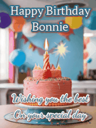 Happy Birthday Bonnie GIF