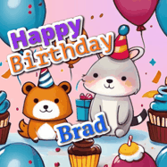 Happy Birthday Brad GIF