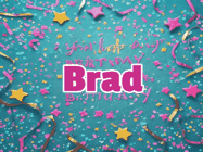 Happy Birthday Brad GIF
