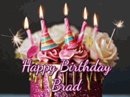 Happy Birthday Brad GIF