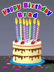 Happy Birthday Brad GIF