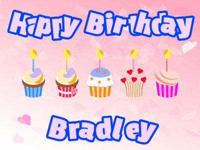 Happy Birthday Bradley GIF 117