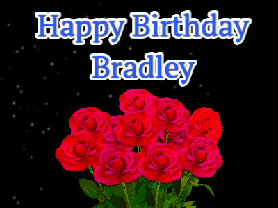 Happy Birthday Bradley GIF 134