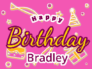 Happy Birthday Bradley GIFs