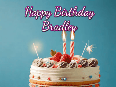 Happy Birthday Bradley GIF 72