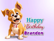 Happy Birthday Brandon GIF