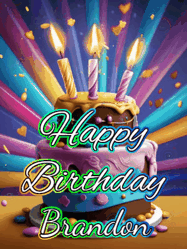 Happy Birthday Brandon GIF