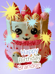 Happy Birthday Brandon GIF