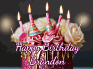 Happy Birthday Brandon GIF