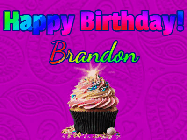 Happy Birthday Brandon GIF