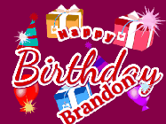 Happy Birthday Brandon GIF