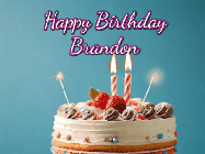 Happy Birthday Brandon GIF