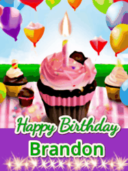 Happy Birthday Brandon GIF