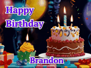 Happy Birthday Brandon GIF