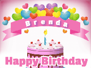 Happy Birthday Brenda GIF