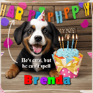 Happy Birthday Brenda GIF