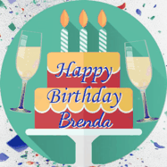 Happy Birthday Brenda GIF