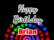 Happy Birthday Brian GIF