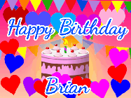 Happy Birthday Brian GIF