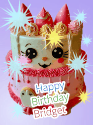 Happy Birthday Bridget GIF