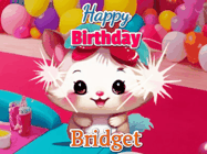 Happy Birthday Bridget GIF