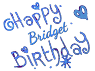 Happy Birthday Bridget GIF