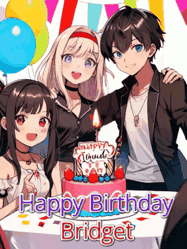 Happy Birthday Bridget GIF