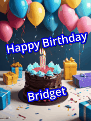 Happy Birthday Bridget GIF