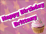 Happy Birthday Brittany GIF