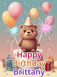 Happy Birthday Brittany GIF