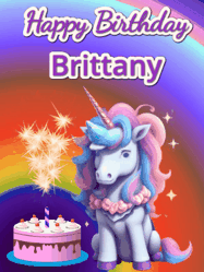 Happy Birthday Brittany GIF