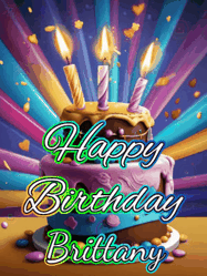 Happy Birthday Brittany GIF