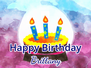 Happy Birthday Brittany GIF