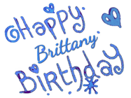 Happy Birthday Brittany GIF