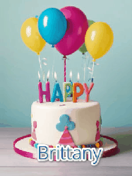 Happy Birthday Brittany GIF