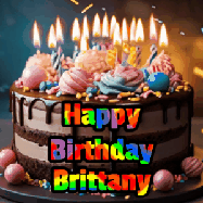 Happy Birthday Brittany GIF
