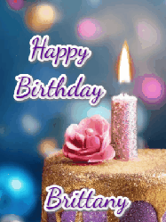 Happy Birthday Brittany GIF