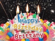 Happy Birthday Brittany GIF