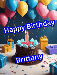 Happy Birthday Brittany GIF