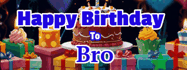 Happy Birthday Bro GIF