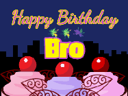Happy Birthday Bro GIF